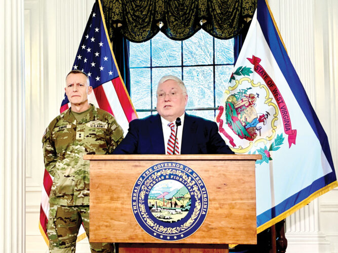 Morrisey, adjutant general provide update on West Virginia National Guard shooting
